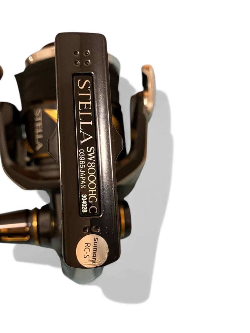 SHIMANO STELLA ws 8000HJ極美品 スピニングリール一回使用