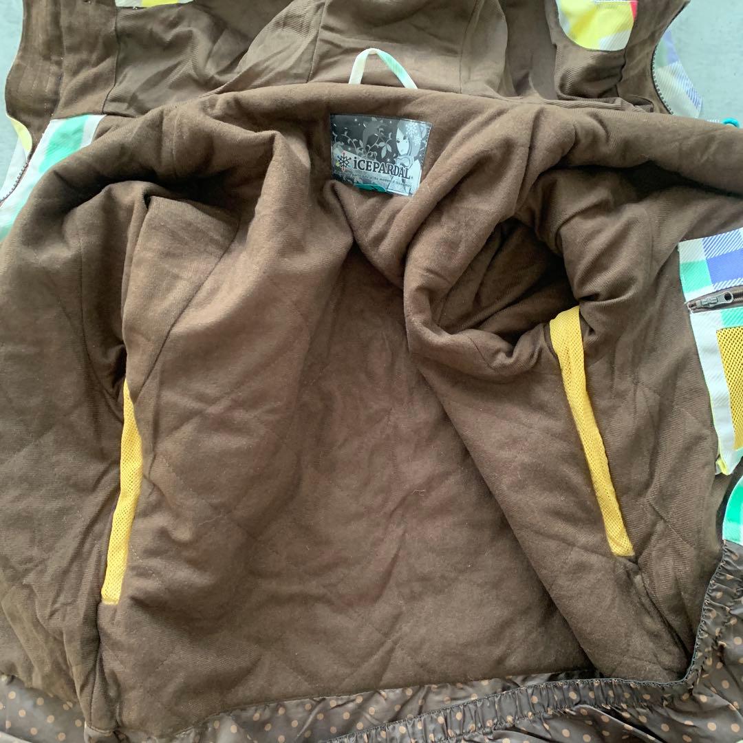 極美品ICEPARDAL スノーボードウェア スキーウェア セットアップ