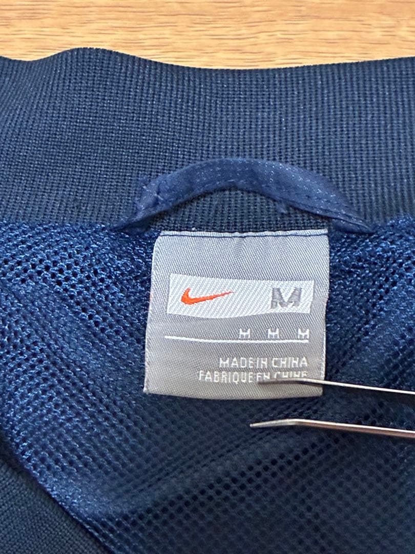 00s ビンテージ　NIKE ナイキ　Vネック　プルオーバー　ピステ　上下