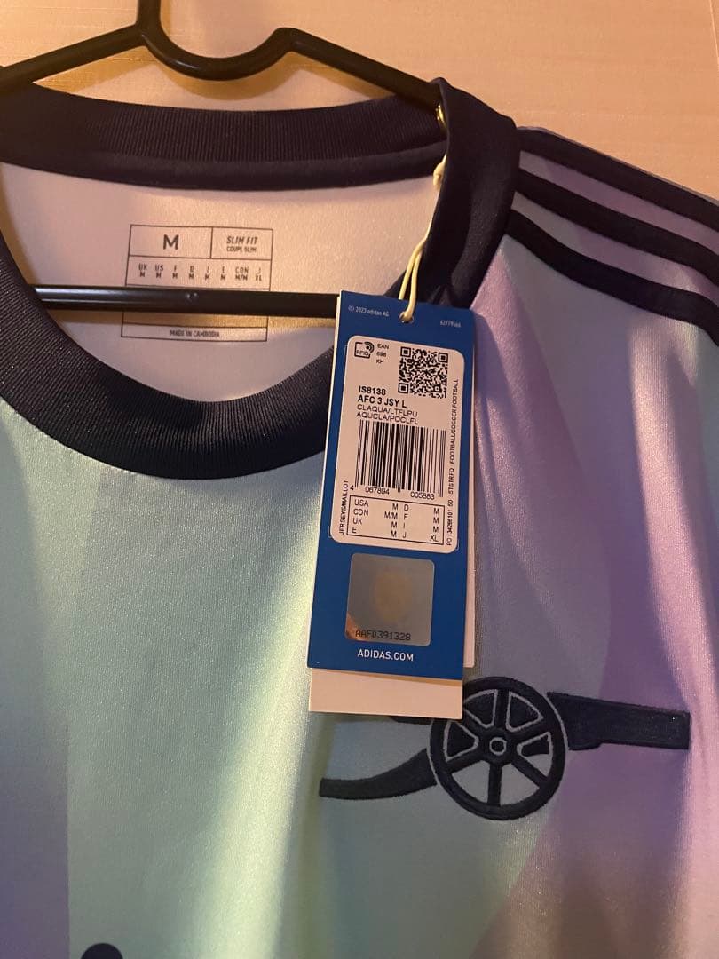 アーセナル ヌワネリ 24-25 サード 長袖ユニフォーム 3rd イングランド