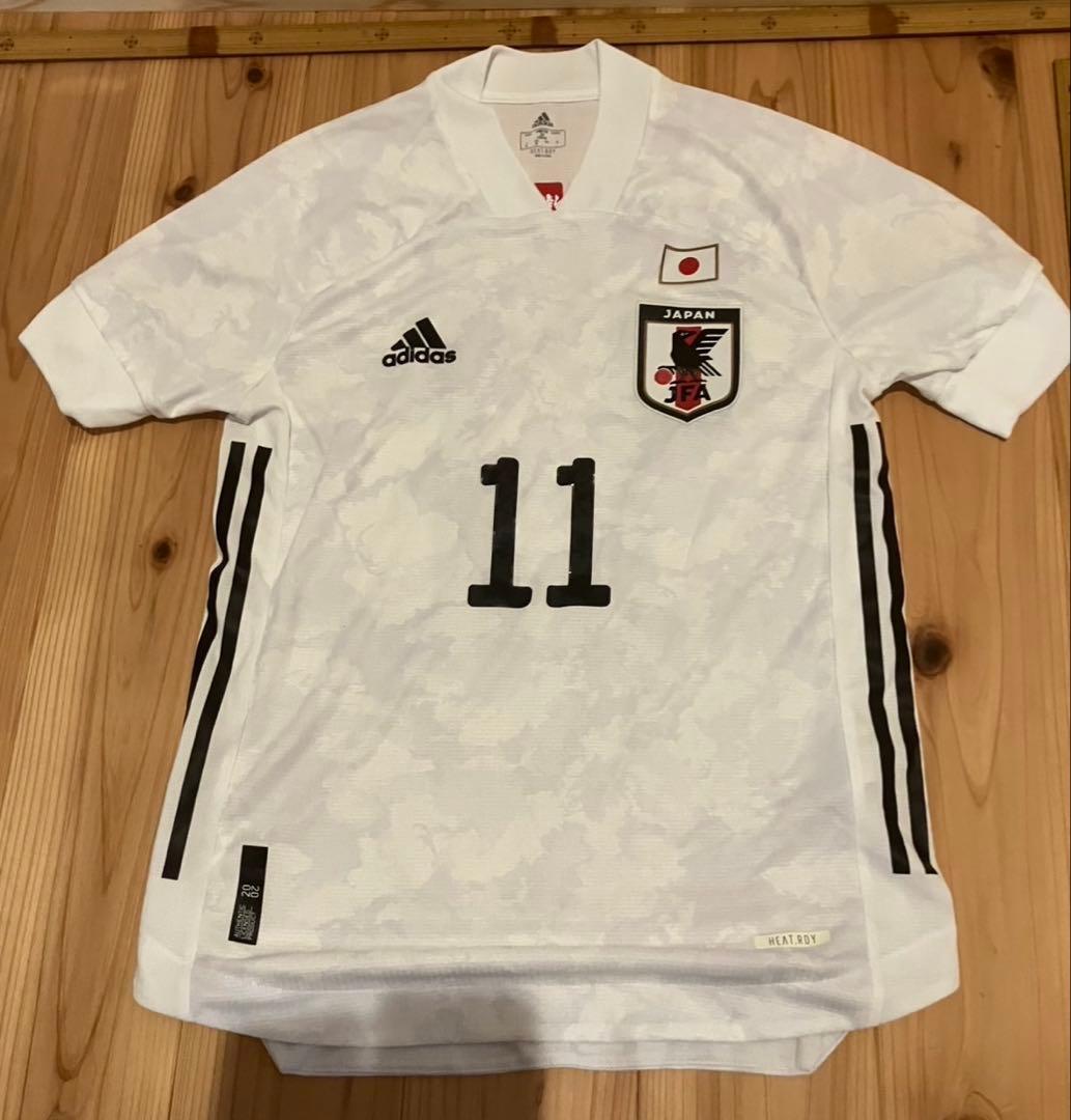 日本代表　アウェイオーセンティックユニフォーム　11番　古橋亨梧　J/Mサイズ