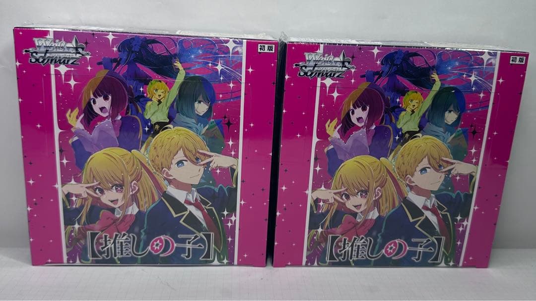 ヴァイスシュヴァルツ 推しの子 BOX シュリンク付き 新品未開封 合計2BOX