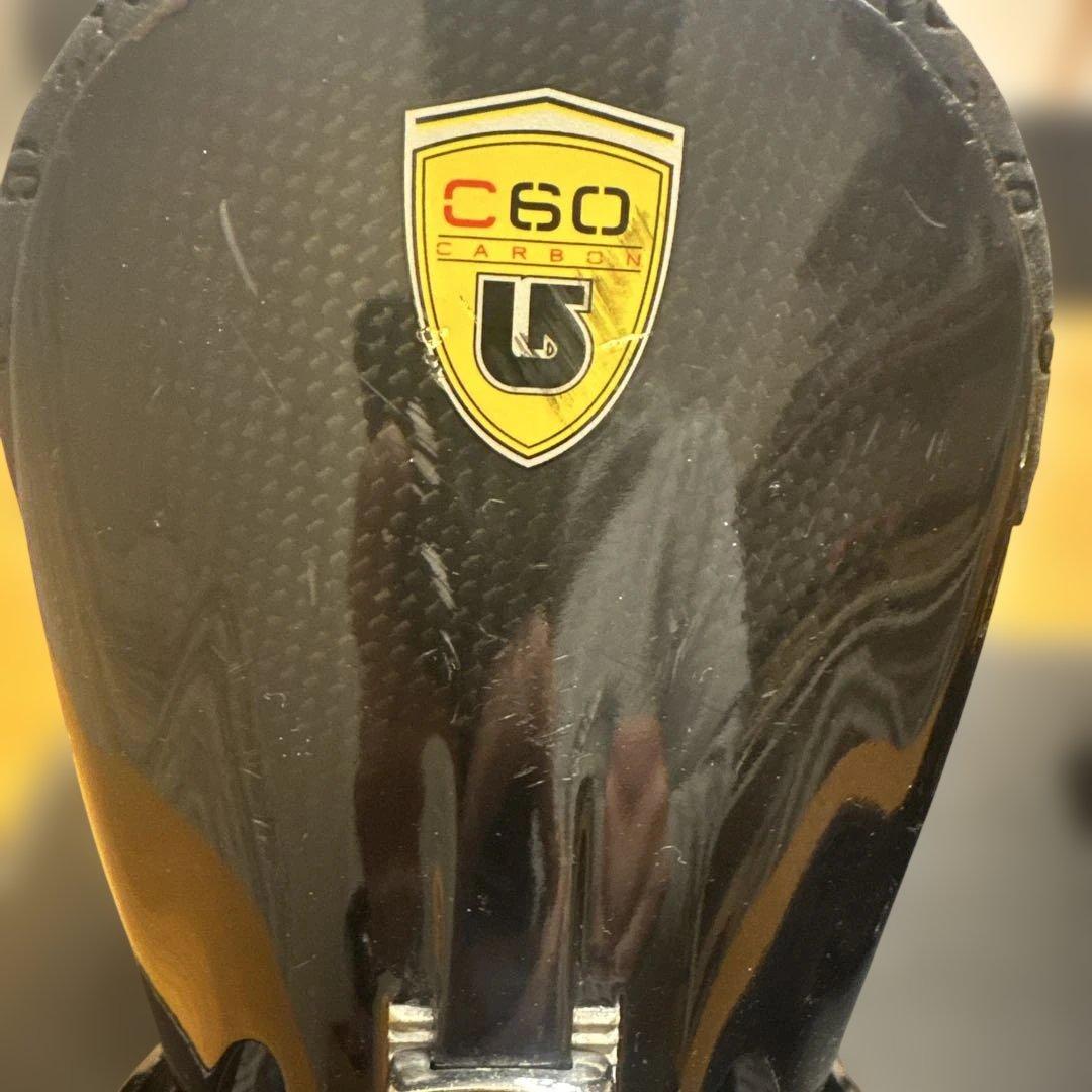 【希少】Burton C60 Mサイズ カーボンハイバック 最高峰上位モデル