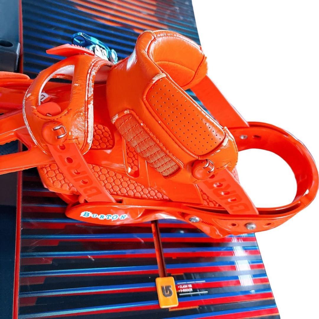 BURTON スノーボード ビンディング clash 155 カーテル