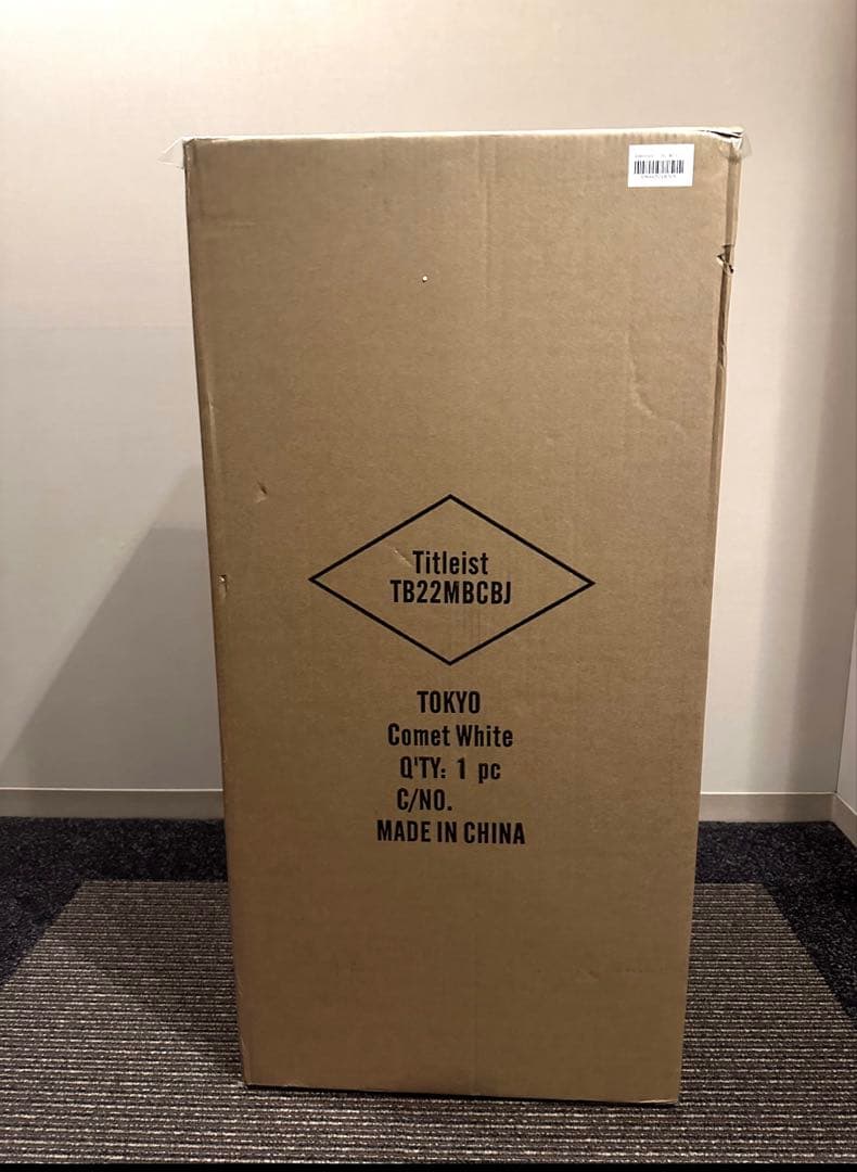 MercedesBenz×Titleisキャディバッグ トラディショナルホワイト