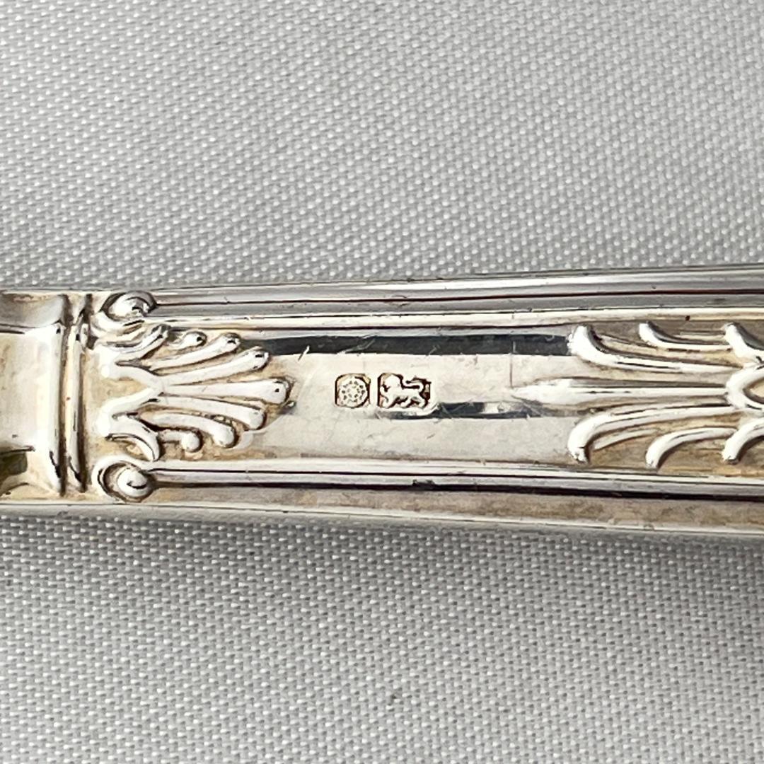 【Harrison Brothers】【純銀ハンドル】キングス バターナイフ