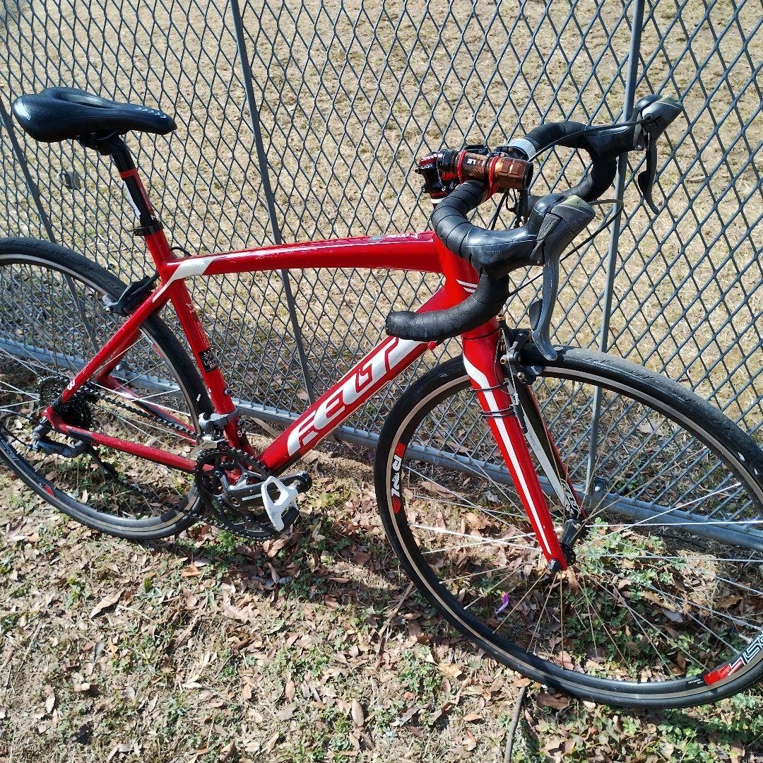 大阪市内 お渡しFELT Z100 カーボンフォークアルミロードバイク 700C