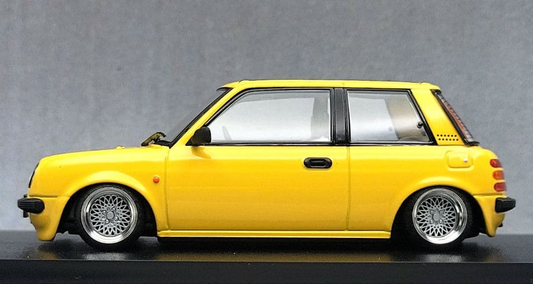 1/43　日産　Be-1改　BK10　SSR　メッシュ　アルミ製　深リム