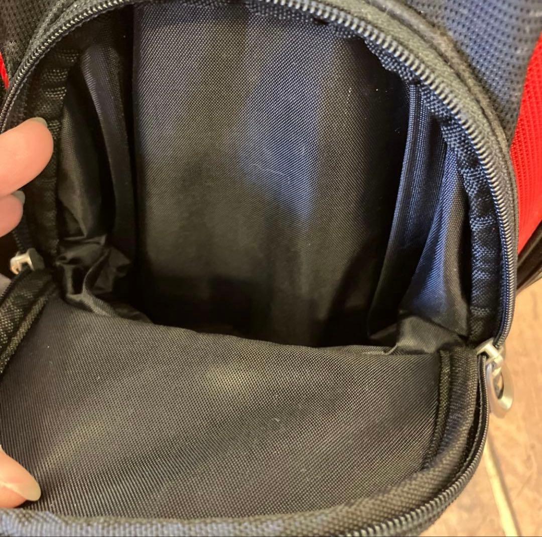 テーラーメイド TaylorMade ゴルフバッグ 黒/赤 キャディバッグ 収納