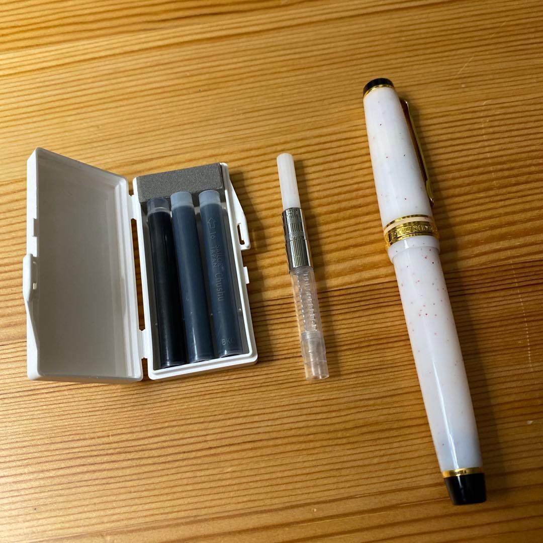 セーラー万年筆 四季織 雪椿 中細