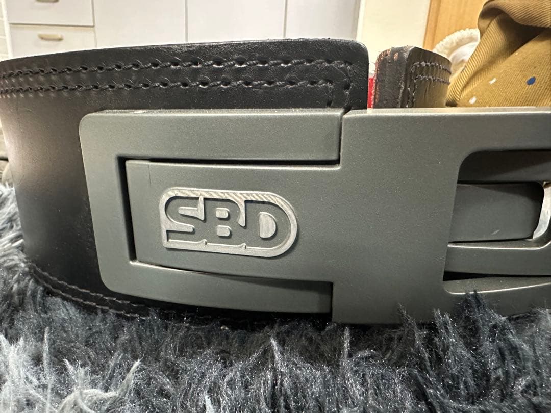 SBD パワーリフティングベルト 黒　Sサイズ 13