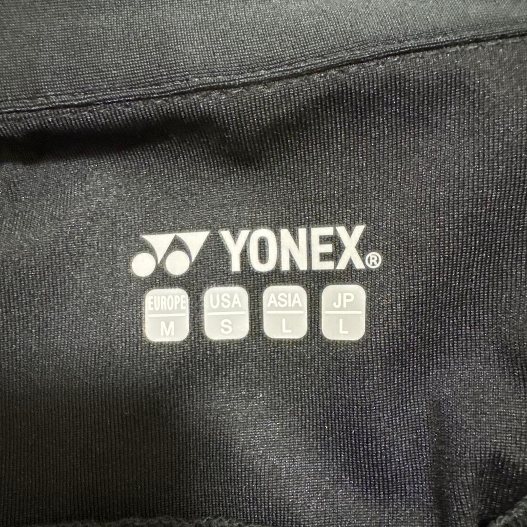 YONEX テニスジャケット ブラック/イエロー
