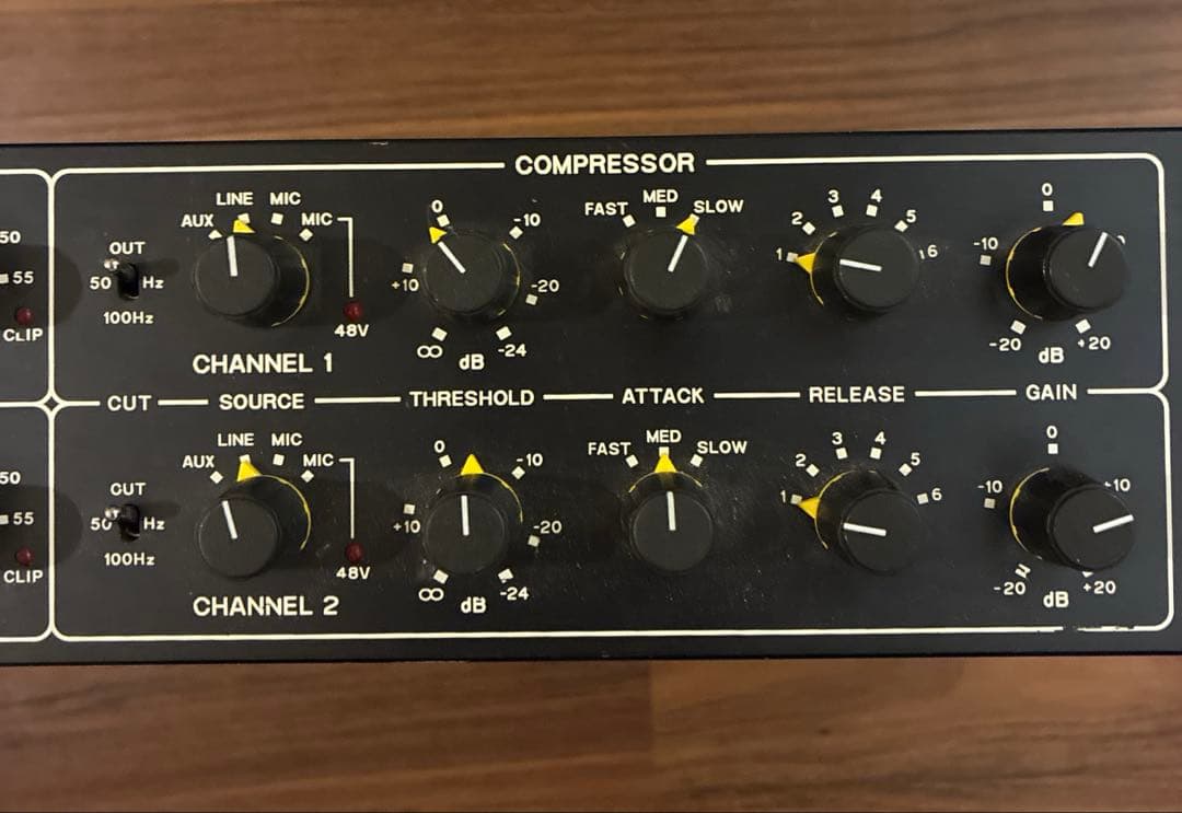 Drawmer 1960 真空管マイクプリ/ DI / コンプレッサー