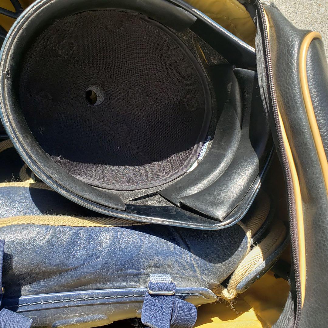 ZETT キャッチャー用プロテクターセット JSBB ネイビー