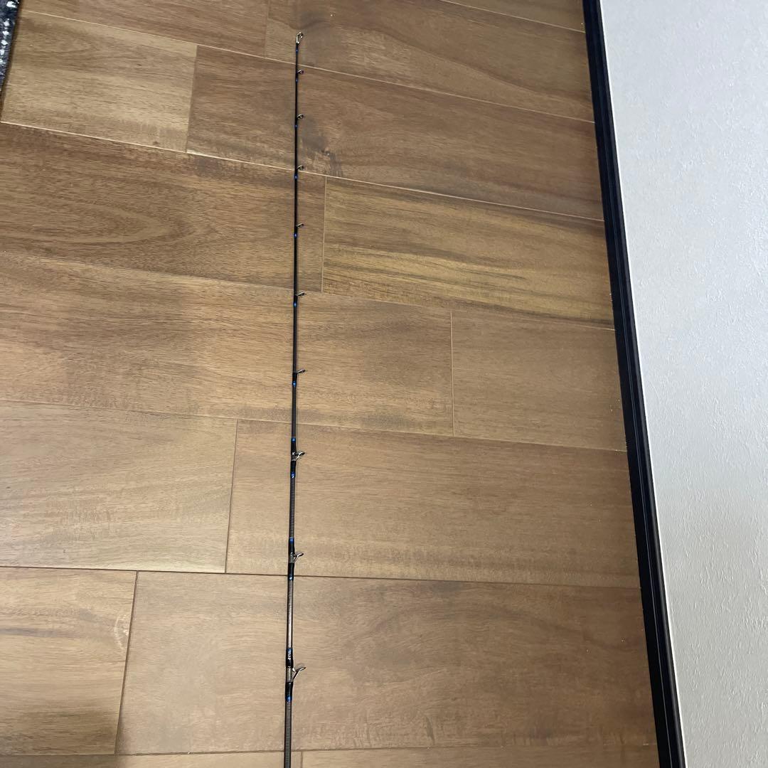 ジギングロッド 黒・青 EVAグリップ