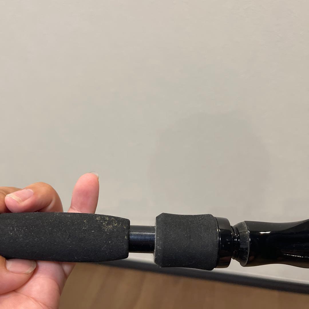 ジギングロッド 黒・青 EVAグリップ