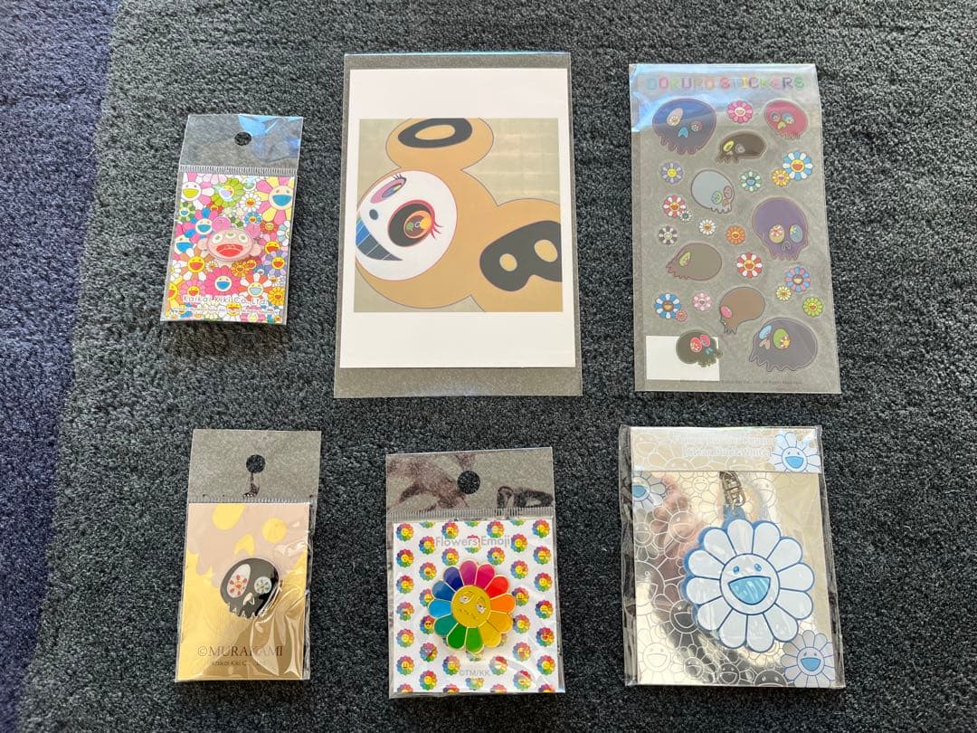 村上隆　グッズいろいろセット　ラッキーボックス