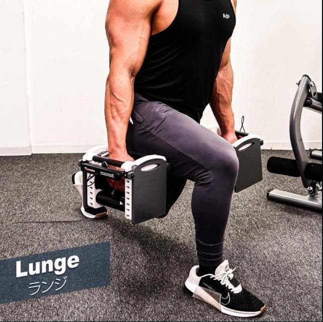 中古 パワーブロック ダンベル 可変式 42kg 2個セット 24段階調節