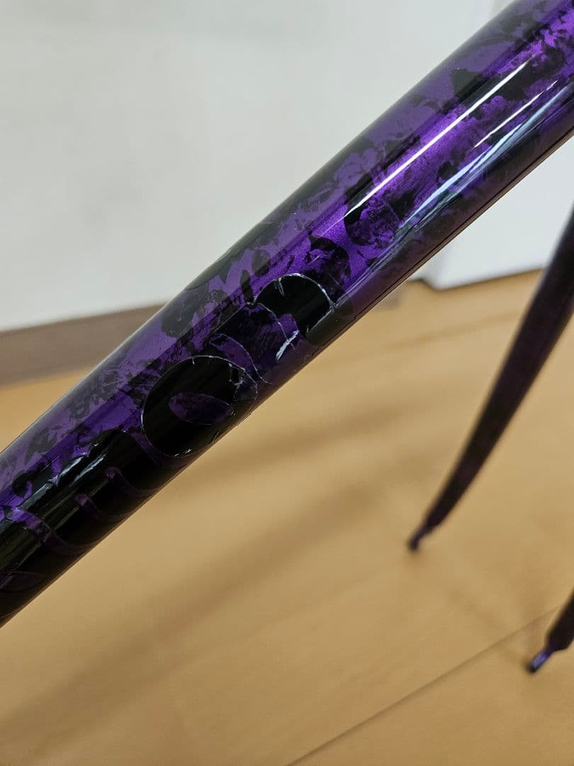 【美品】バラモン パープル ピストフレーム 競輪 NJS