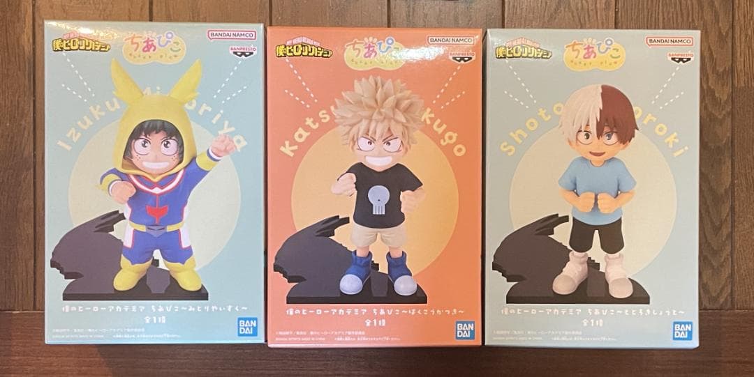僕のヒーローアカデミア ちあぴこ 幼少期 フィギュア 3種セット