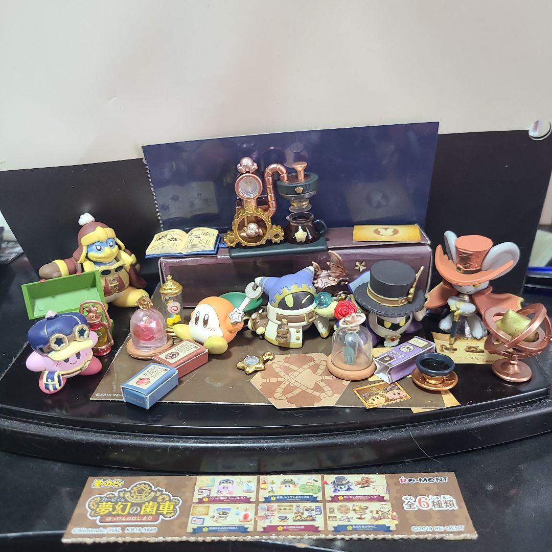全6種セット星のカービィ カービィと夢幻の歯車 ぼうけんのはじまり リーメント