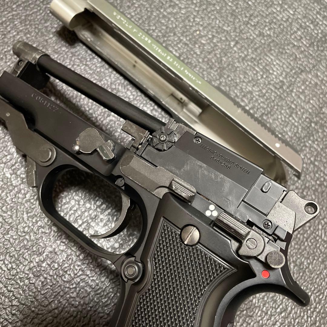 マルイ M93R 電動ガン SILVER SLIDE 美品