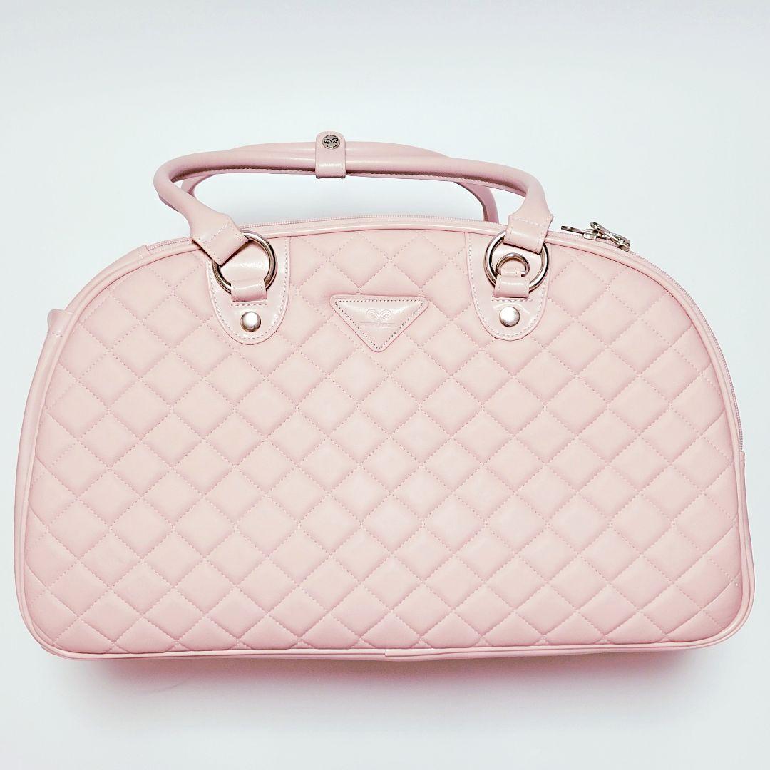 【Puppyangel/パピーエンジェル】キルティングキャリーバッグ ピンク