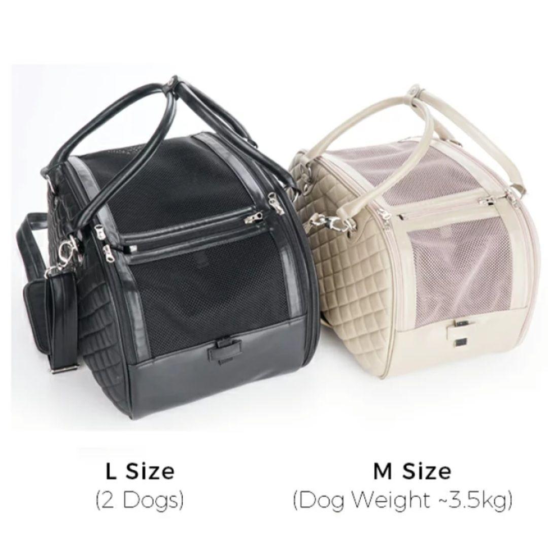 【Puppyangel/パピーエンジェル】キルティングキャリーバッグ ピンク