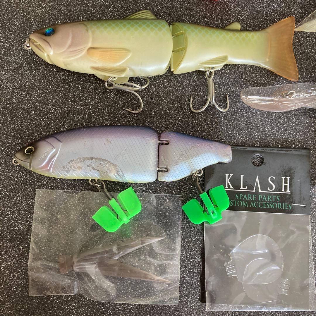 ビッグベイト系、マグナムクランク系等の大きめルアー 17点セット