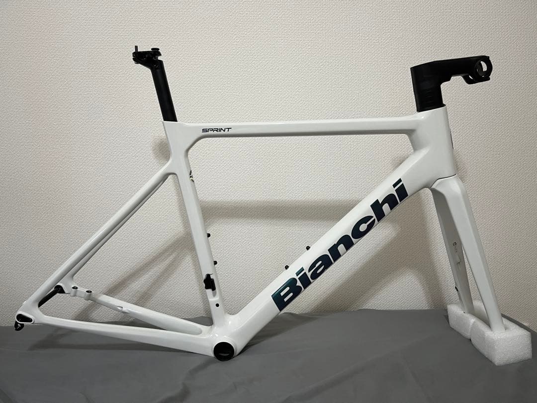 2024 ビアンキ スプリント 55サイズ カーボンフレームセット