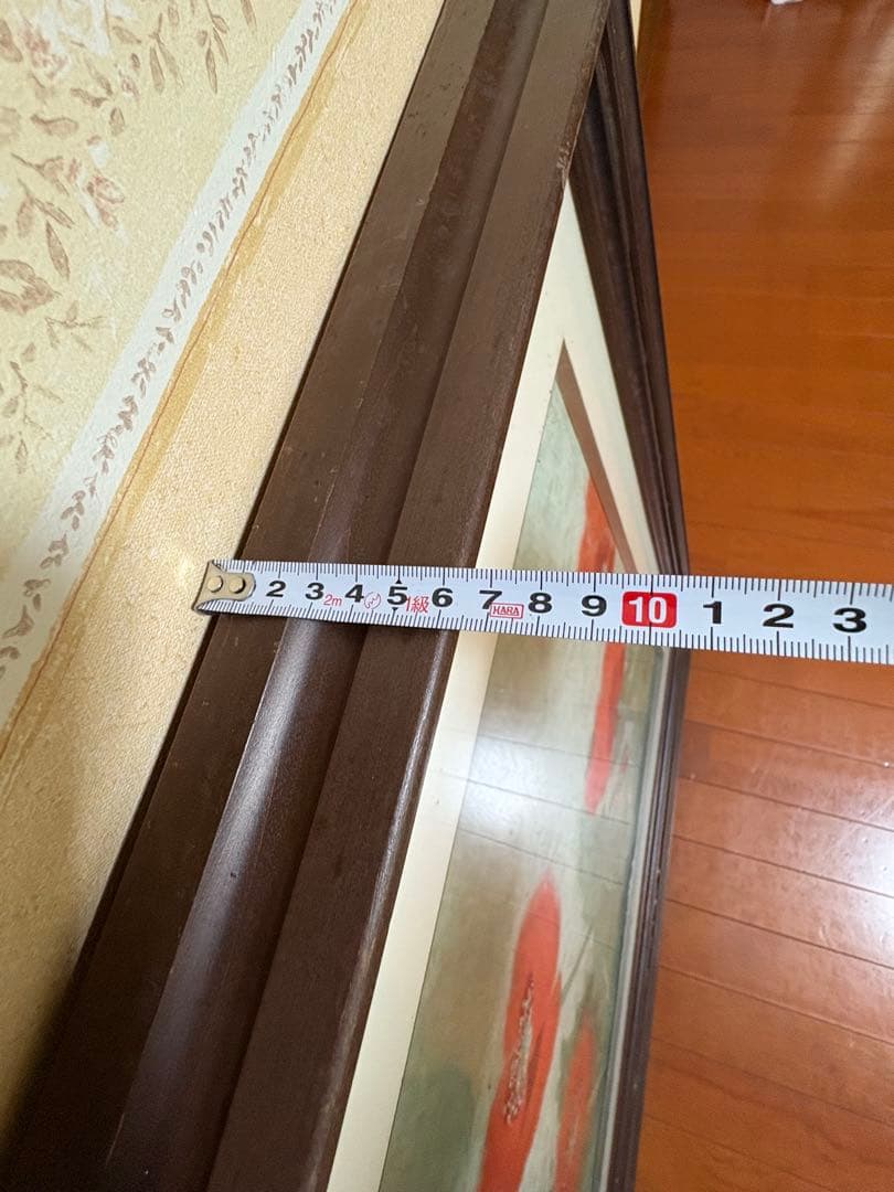 アネモネ　油絵　絵画