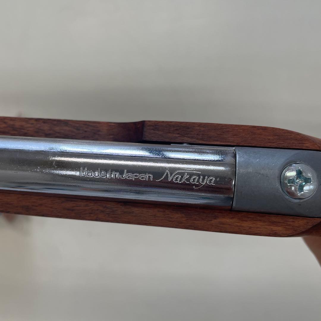 射的銃　コルク弾用　ナカヤ　シルバー
