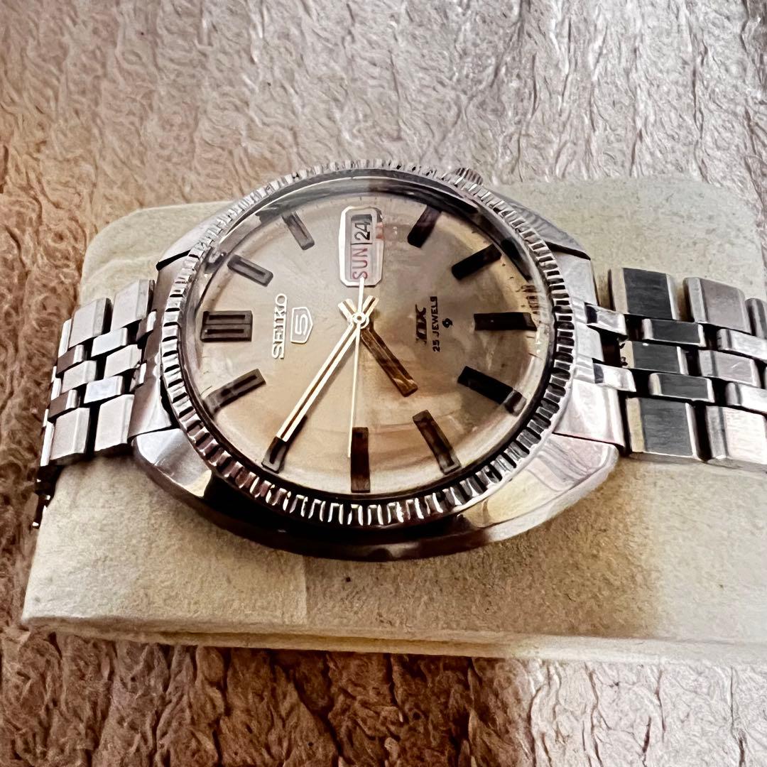 希少　美品稼働 ビンテージ時計6106-8141精工舎刻印あり