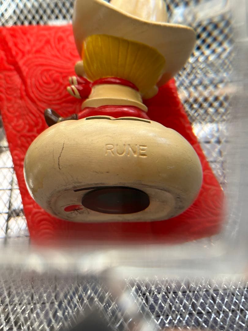 内藤ルネ カウボーイ 貯金箱 昭和レトロ ＄