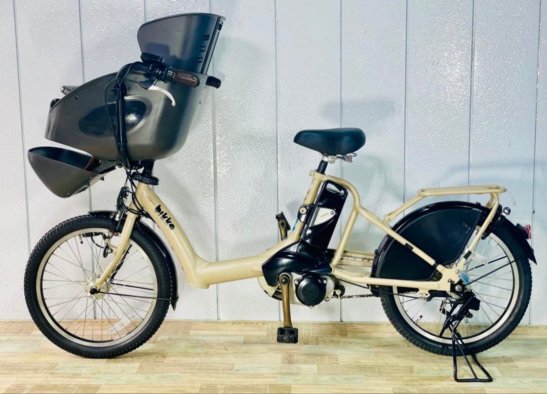 2956ブリヂストン13.2アンペア　3人乗り対応子供乗せ　電動アシスト自転車