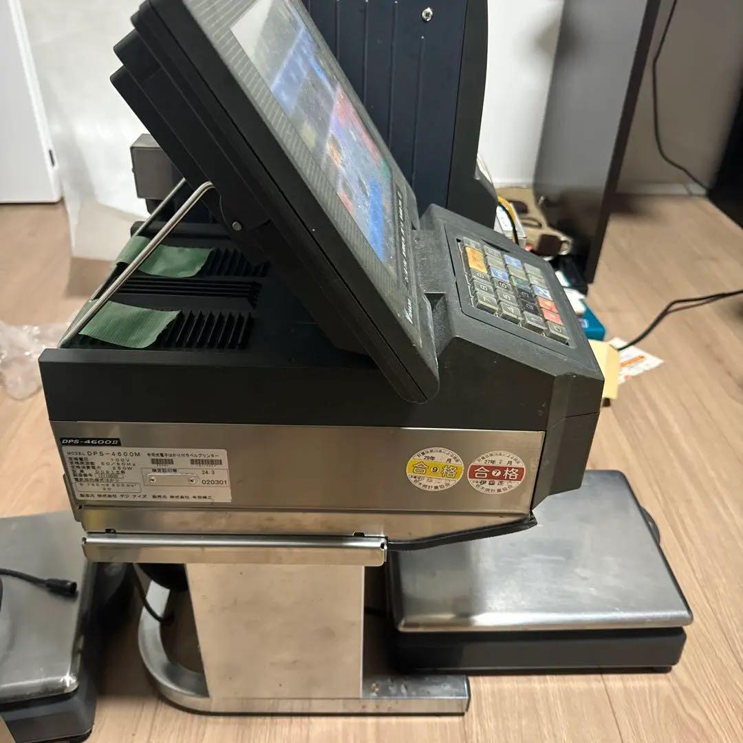 値下げ‼️TERAOKA寺岡精工POSレジ計量プリンタ DPS-4600II。