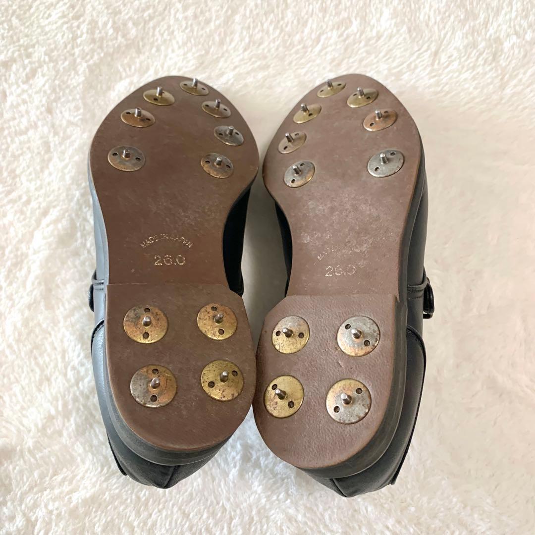 セントアンドリュース モンクストラップ スパイクシューズ 26cm