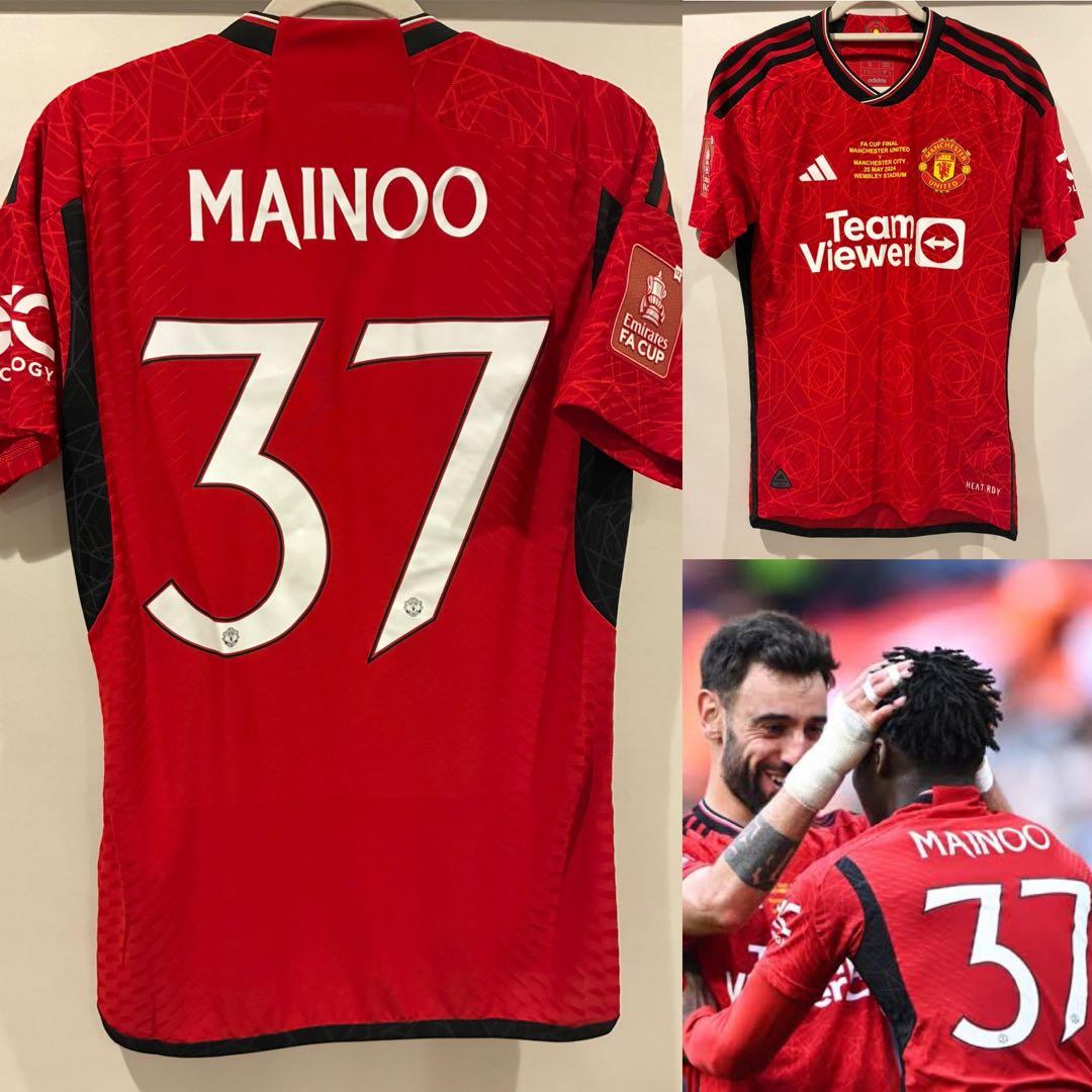 メイヌー　マンチェスター　ユナイテッド　23/24 ユニフォーム