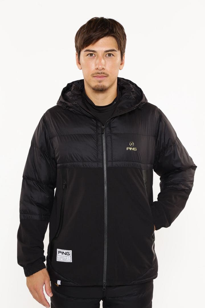 【PING APPAREL】全方向ストレッチリップストップフルジップ中綿　新品