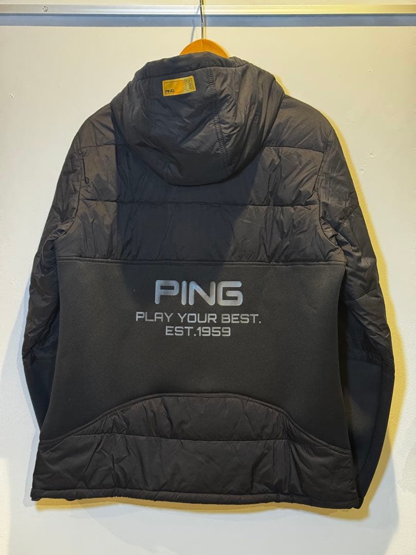 【PING APPAREL】全方向ストレッチリップストップフルジップ中綿　新品