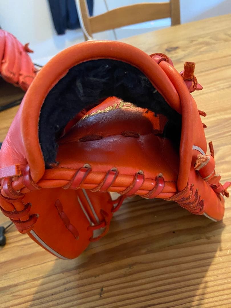 Mizuno Global Elite RG 少年用軟式グローブ オレンジ　美品