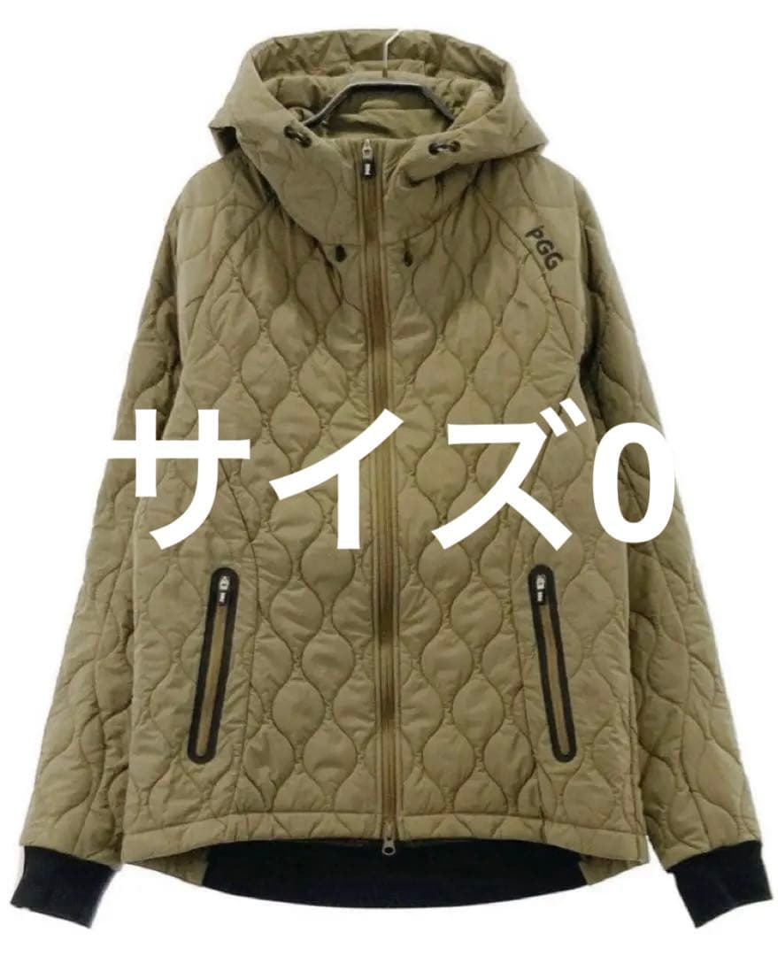 PGGジャケット カーキ キルティング ナイロン レディース 0(S)