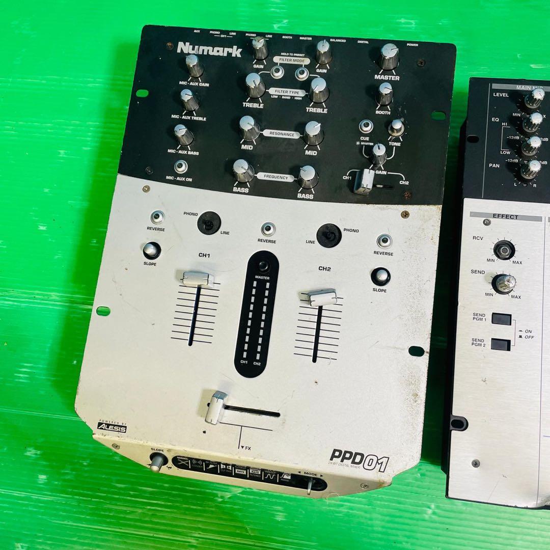 VestaxPMC-05ProIIIvcaDJミキサーとNumark PPD01