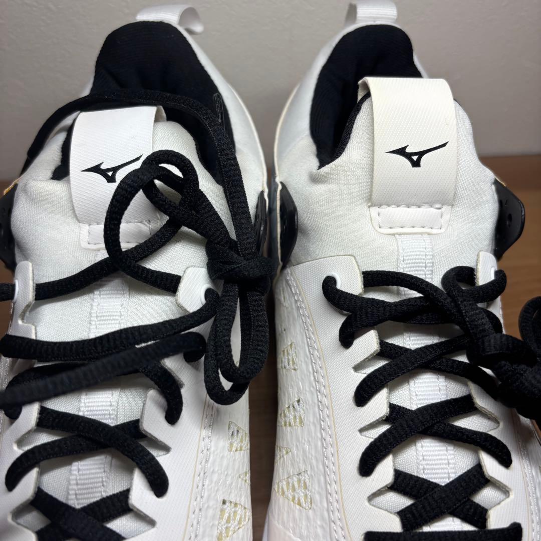 【未使用級】ミズノ　ウエーブモーメンタム エリート　　バレーシューズ　26.5