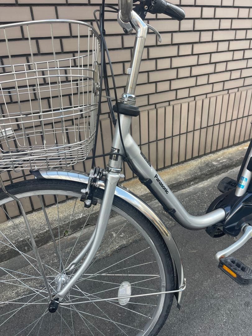 Panasonic 電動アシスト自転車 シルバー