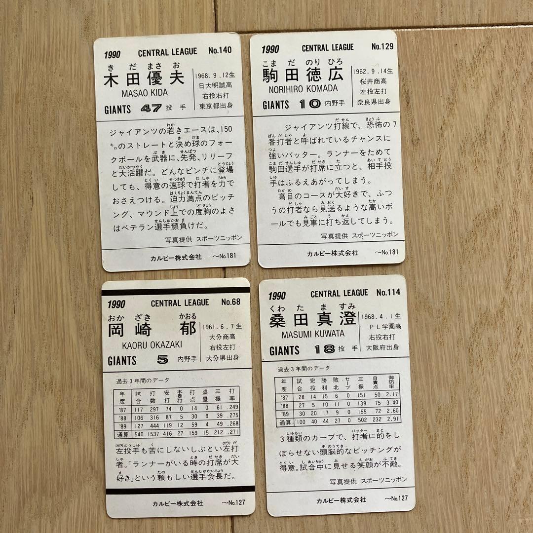 【期間限定値下げ】プロ野球カード　カード18枚　マグネット1枚　セット販売