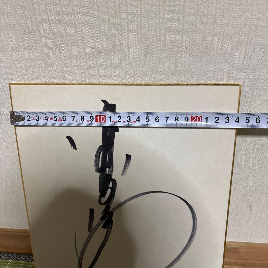 中森明菜　サイン　色紙　芸能人　歌手　有名人