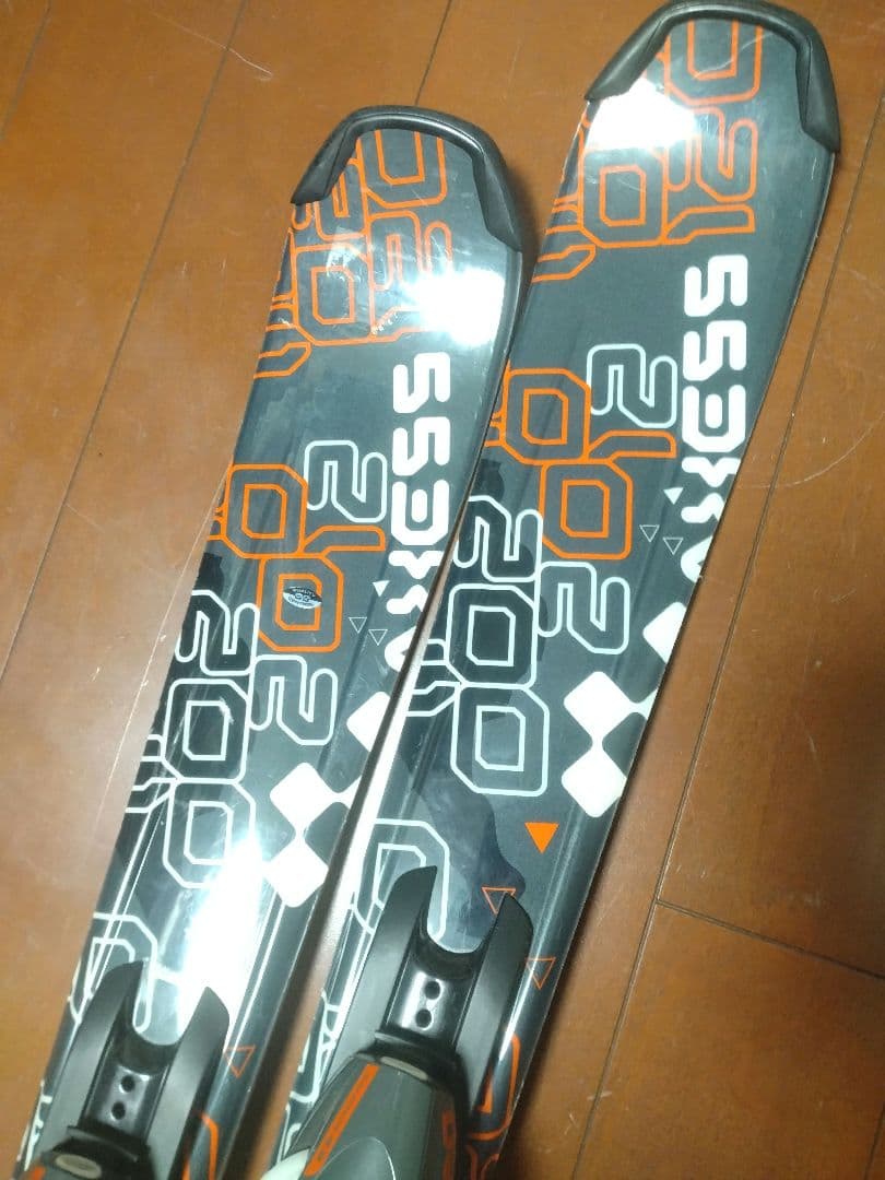 【状態良好☆】120cm　SALOMONミッドスキー板　送料無料！