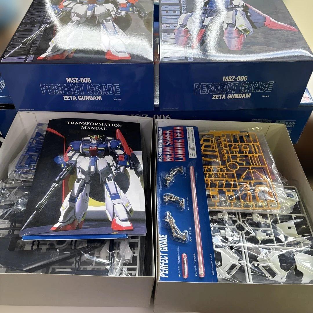 バンダイ PG 1/60 Zガンダム MSZ-006 初期版 完品 変形モデル