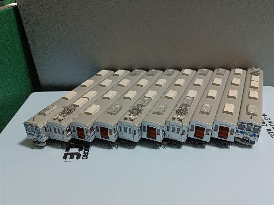 東急8500系シャボン玉10両